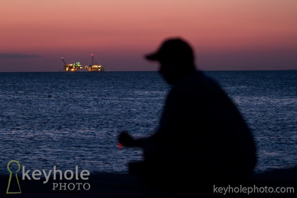 Rigs on the Gulf of Mexico
