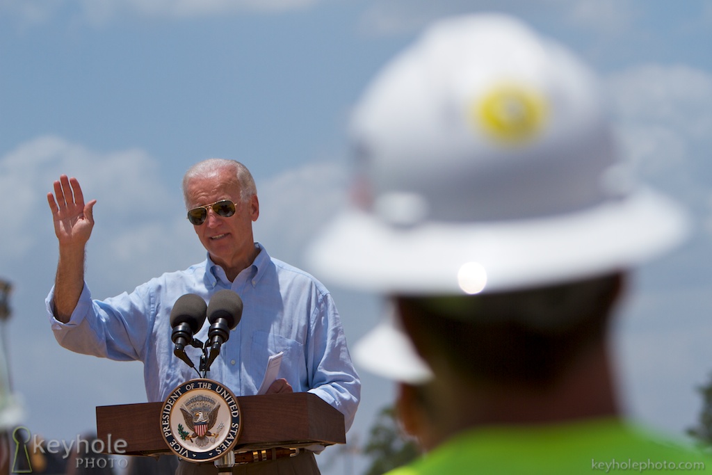 Vice President Biden Visits Gulf Coast Port