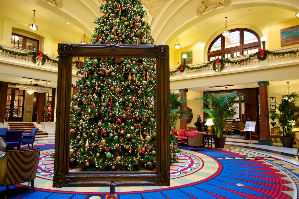 Framed Christmas Tree