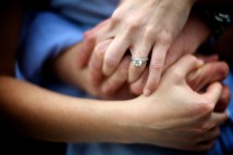Kristin Rostran and Mark Dunn were photographed for their engagement session at Fort Morgan, in Gulf Shores, Ala., May 2, 2008.