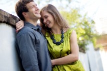 Allison Thompson and Will Lancaster are photographed for their engagement session at Fort Conde Village in Mobile, Ala. on May 4, 2008.