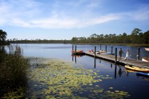 The Boathouse, Watercolor, Florida