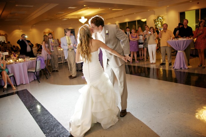 Amber Young and Mick Blankenship celebrate their wedding day with family and friends in Fairhope, Ala., April 30, 2011.