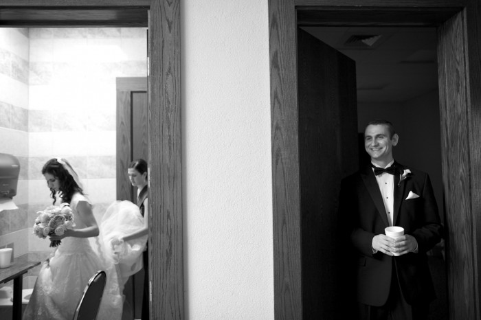 Lisa Johnston and Jim Hancock celebrate their wedding day with family and friends, Saturday, May 28, 2011.