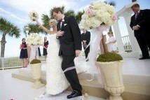 Taylor McGraw and Bill Mercke celebrate their wedding day with family and friends at Perdido Beach Resort, May 5, 2012.
