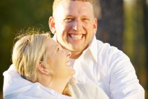 Kara Rogers and Justin Palmer were photographed at Blakeley State Park, Thursday, October 27, 2011.