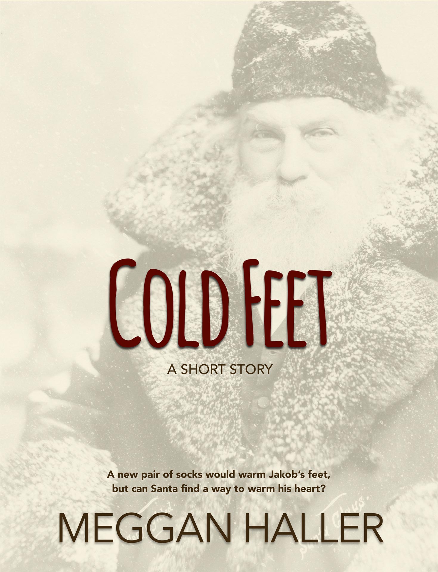 Cover image of e-book short story "Cold Feet" by Meggan Haller, a Christmas short story