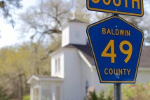 Baldwin County's backroads offer an alternative route to the beach, with sights such as the small Our Lady of Bon Secour Catholic Church, which isn't too far off the route.